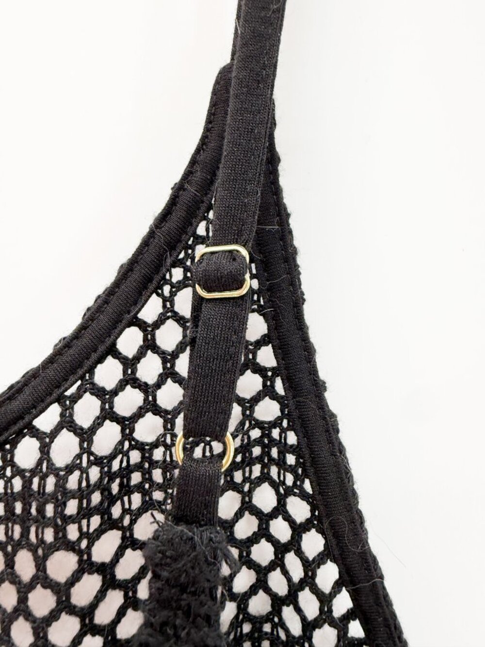 Wild Fable Black Mesh Crochet Short Beach Cover‑Up – Size XS (0-2) NEW - Picture 7 of 10
